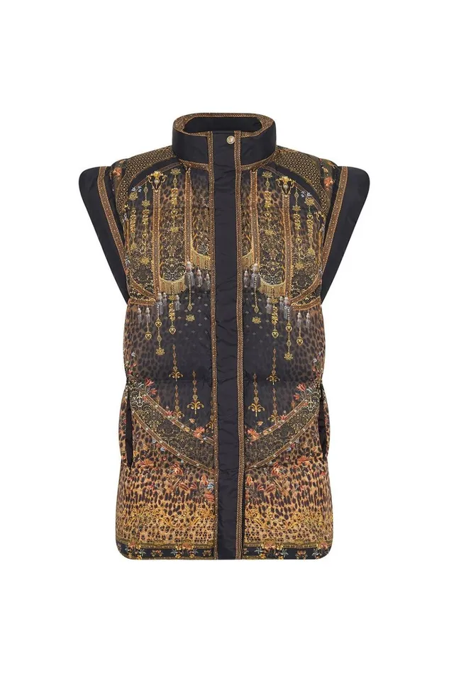 Camilla Jackets Women Oversized Puffer Gilet Abingdon Palace