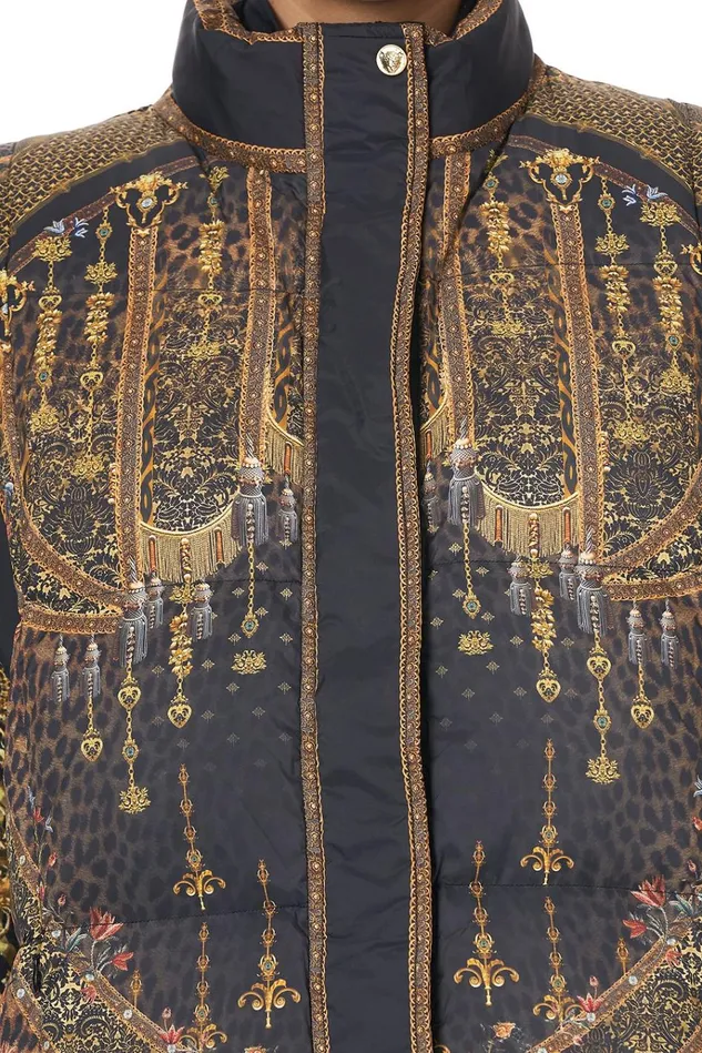Camilla Jackets Women Oversized Puffer Gilet Abingdon Palace