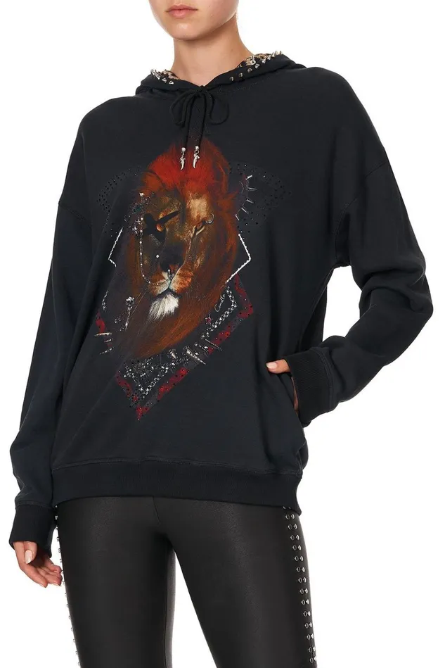 Camilla Knitwear Women Hoodie With Pockets Poetic Anarchy