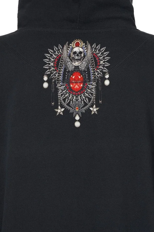 Camilla Knitwear Women Hoodie With Pockets Poetic Anarchy