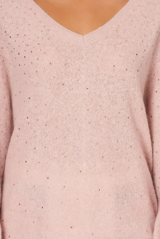 Camilla Modest Clothing Women Knit V Neck Jumper W Dolman Sleeve Party In The Palace