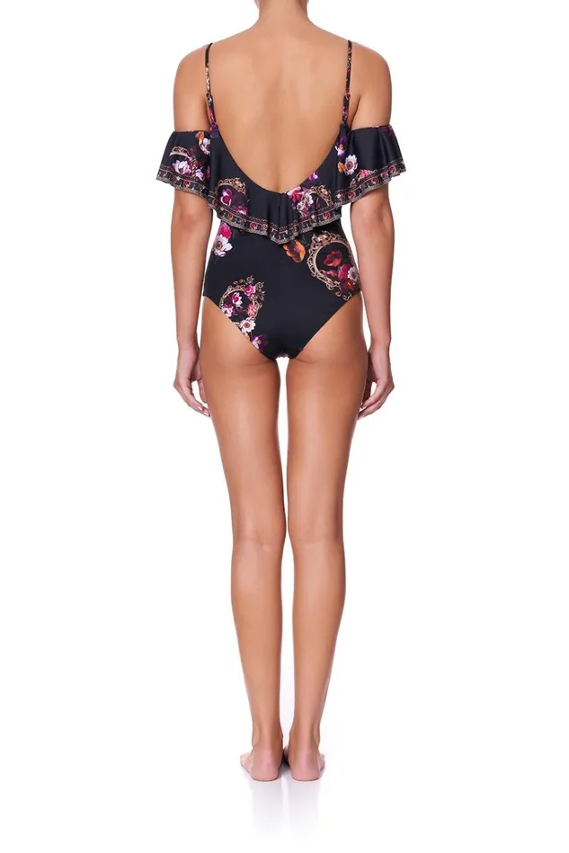 Camilla One Pieces Women Frill Over Shoulder One Piece Mirror Mirror