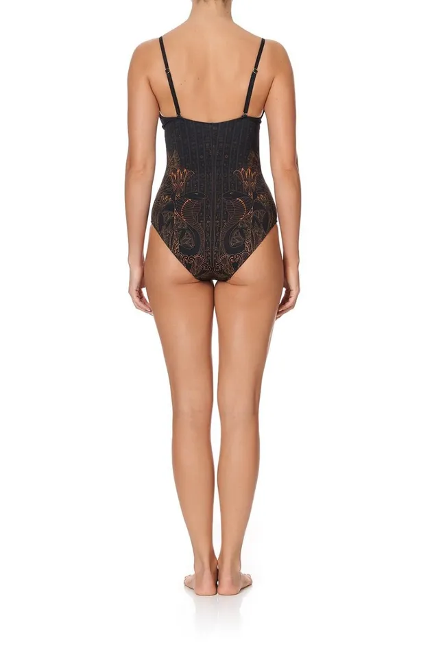 Camilla One Pieces Women Moulded Plunge Cup One Piece Cobra King