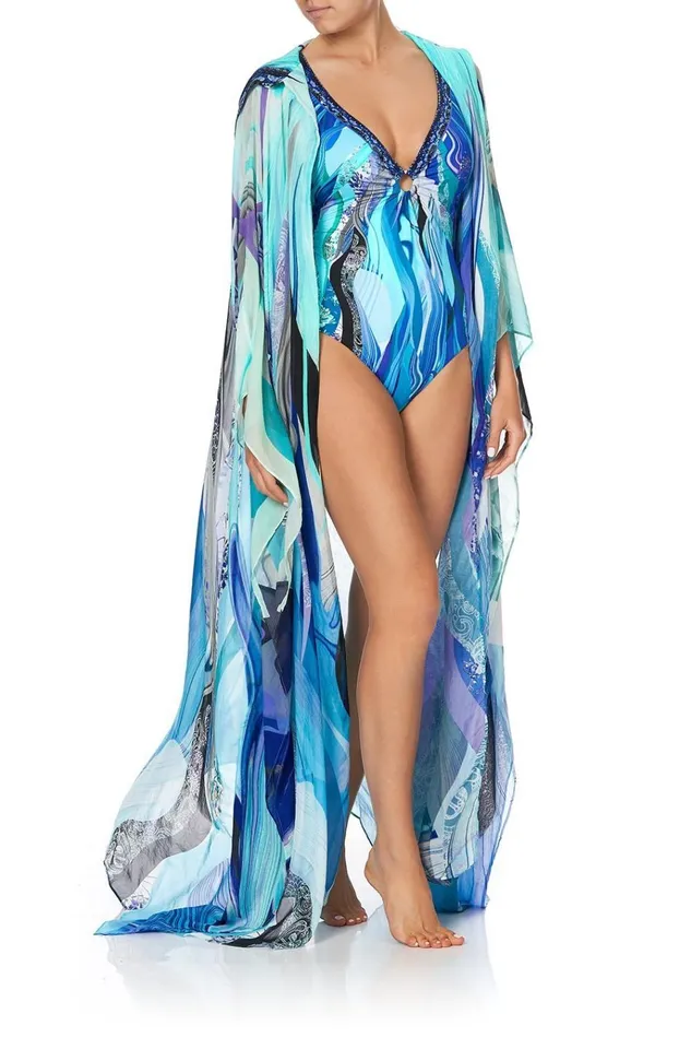 Camilla One Pieces Women Ring Detail Plunge One Piece Wategos Wanderlust