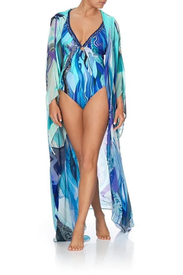 Camilla One Pieces Women Ring Detail Plunge One Piece Wategos Wanderlust