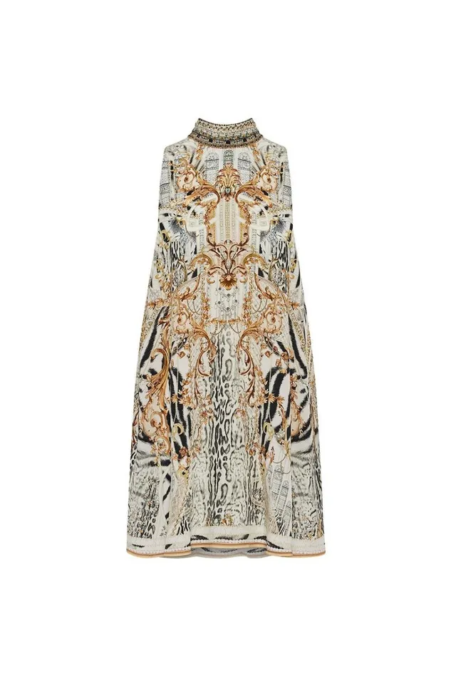 Camilla Party Dresses Women Back Neck Tie Short Dress Gates Of Glory