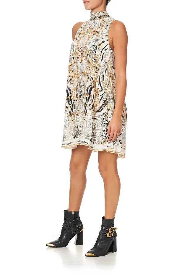Camilla Party Dresses Women Back Neck Tie Short Dress Gates Of Glory