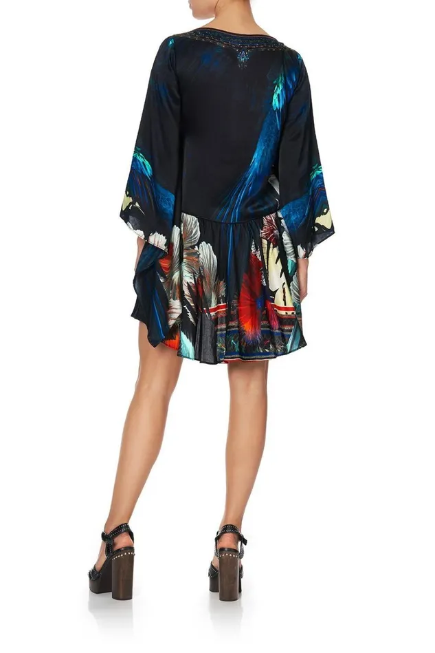 Camilla Party Dresses Women URing Dress With Kimono Sleeve Night Flight