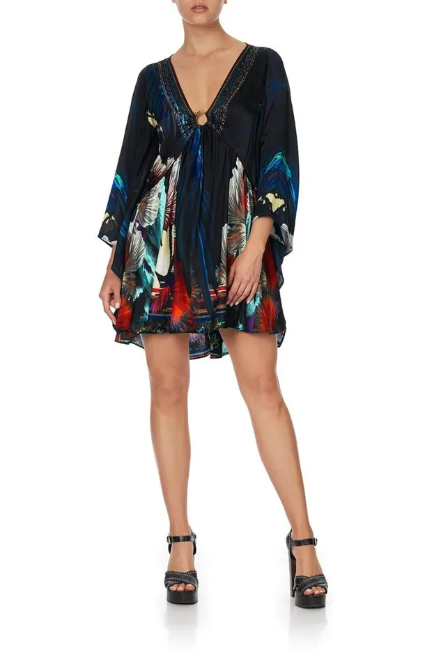Camilla Party Dresses Women URing Dress With Kimono Sleeve Night Flight