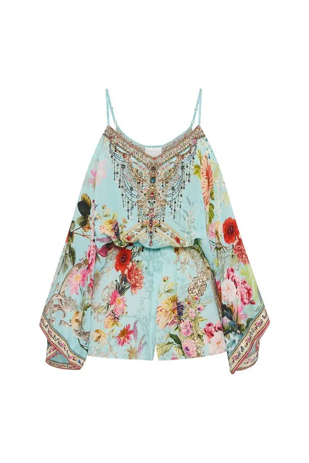 Camilla Playsuits and Jumpsuits Women Drop Shoulder Playsuit A Royal Stitch Up