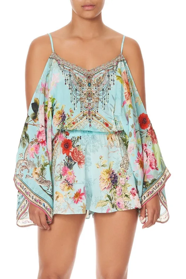 Camilla Playsuits and Jumpsuits Women Drop Shoulder Playsuit A Royal Stitch Up