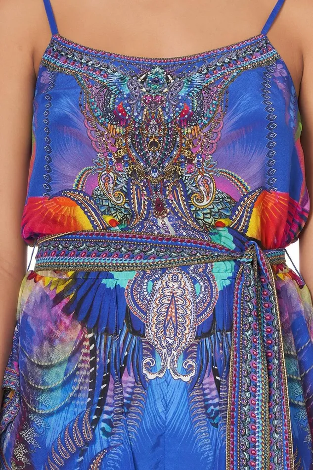 Camilla Playsuits and Jumpsuits Women Layered Playsuit Psychedelica