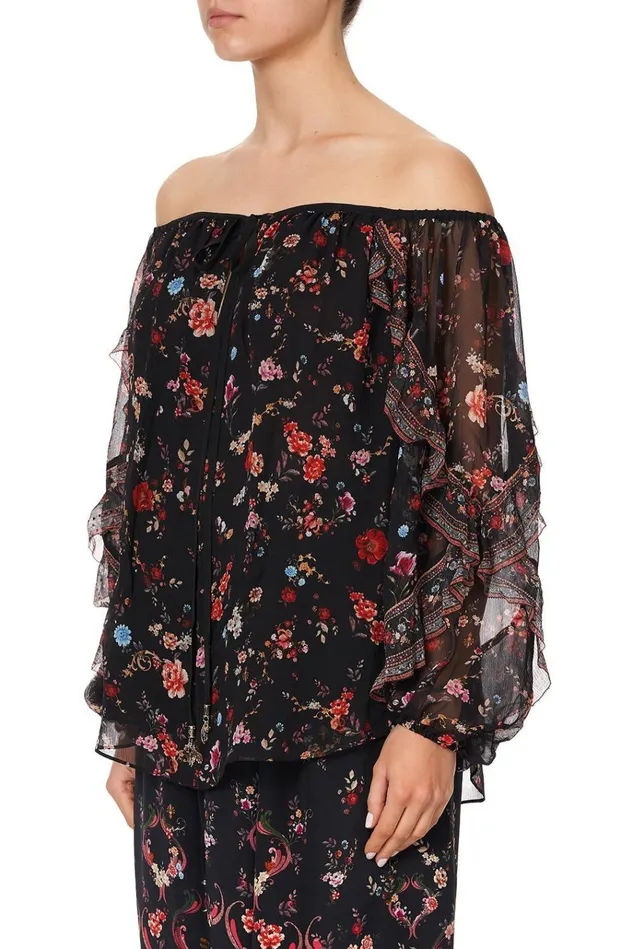 Camilla Tops Women Blouson Drop Shoulder Blouse A Girl Like You