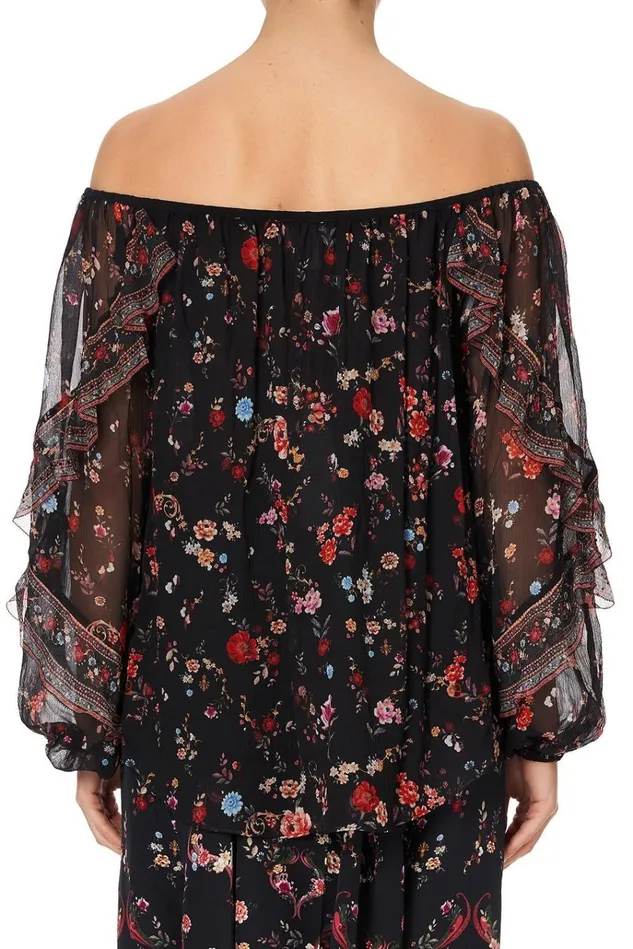Camilla Tops Women Blouson Drop Shoulder Blouse A Girl Like You