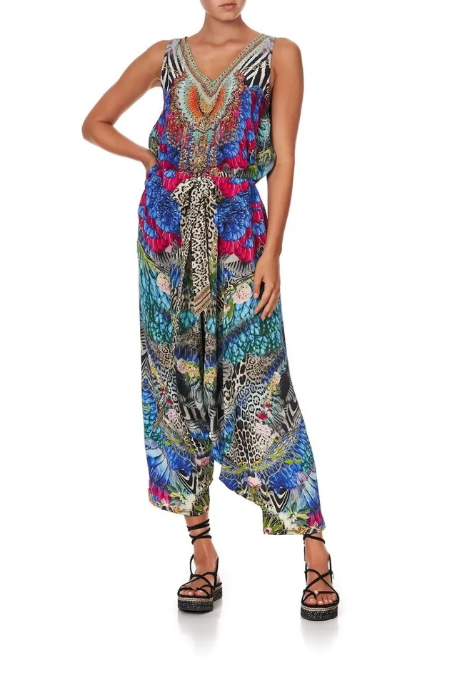 Camilla Tops Women High Low Cross Overlay Top Cafe Nairobi