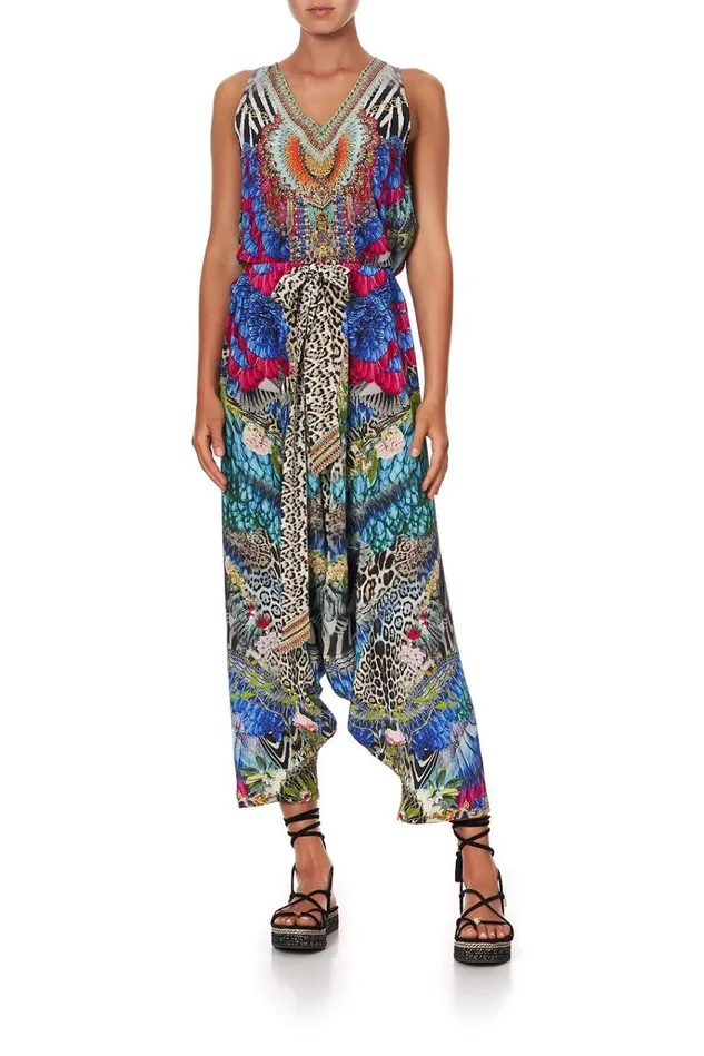 Camilla Tops Women High Low Cross Overlay Top Cafe Nairobi