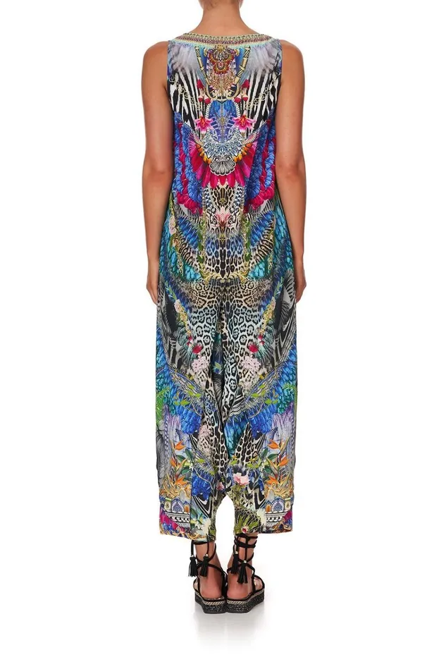Camilla Tops Women High Low Cross Overlay Top Cafe Nairobi