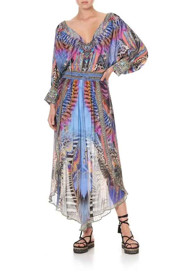 Camilla Tops Women Raglan Sleeve Button Up Top Love On The Wing