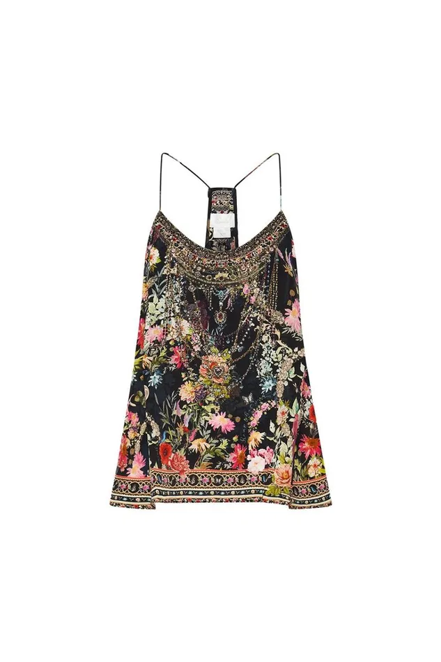 Camilla Tops Women T Back Shoestring Top Hampton Hive