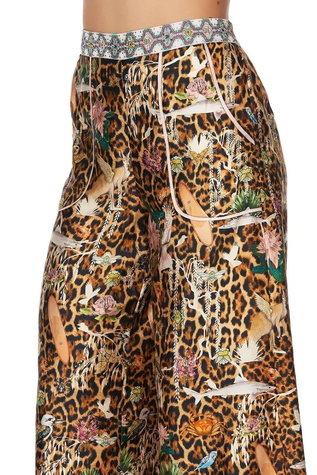 Camilla Trousers and Leggings Women Lounge Trouser With Cuffs Fauna Electro