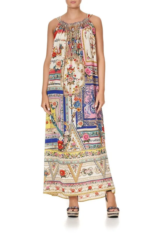 Camilla Wedding Guest Dresses Women Drawstring Dress Party In The Palace