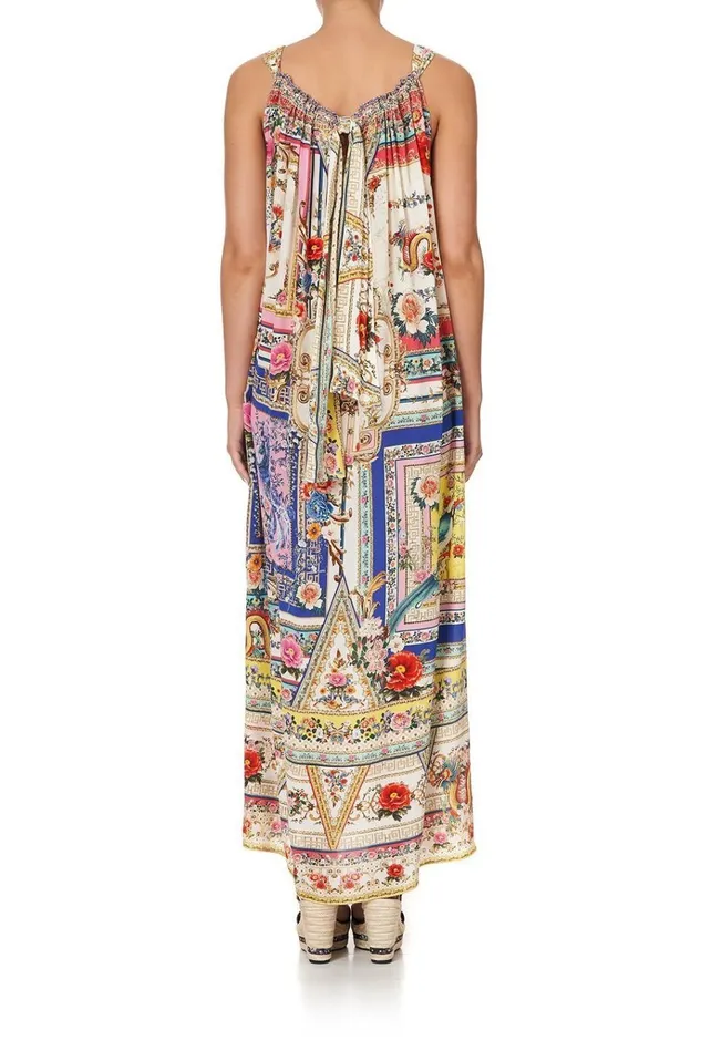 Camilla Wedding Guest Dresses Women Drawstring Dress Party In The Palace