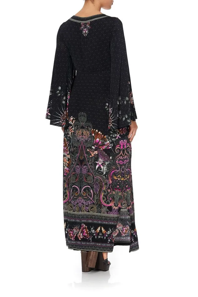 Camilla Wedding Guest Dresses Women Wide Sleeve Jersey Dress Restless Nights