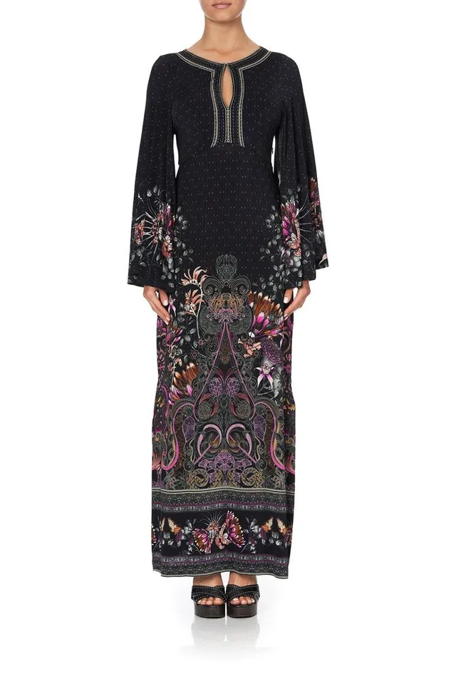 Camilla Wedding Guest Dresses Women Wide Sleeve Jersey Dress Restless Nights