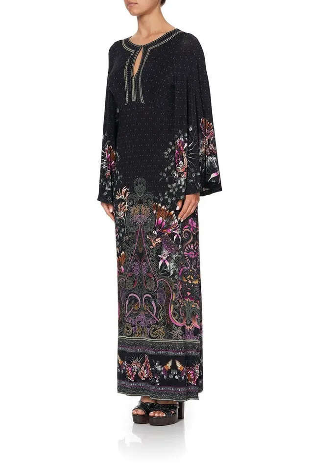 Camilla Wedding Guest Dresses Women Wide Sleeve Jersey Dress Restless Nights