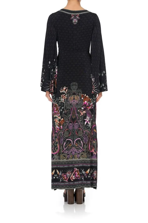 Camilla Wedding Guest Dresses Women Wide Sleeve Jersey Dress Restless Nights
