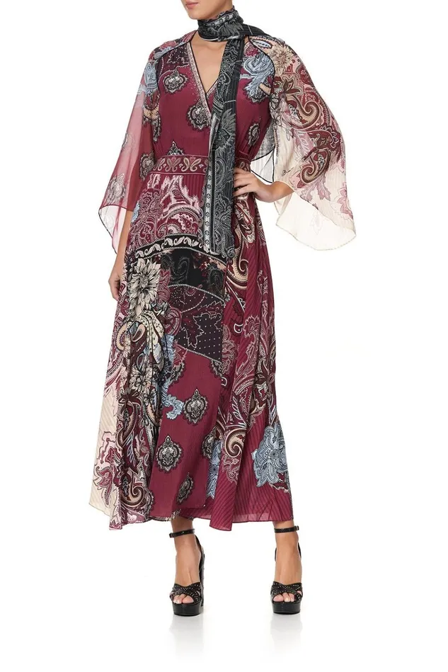 Camilla Wedding Guest Dresses Women Wrap Dress With Neck Tie Tale Of The Fire Bird Camilla Wedding Guest Dresses Women Wrap Dress With Neck Tie Tale Of The Fire Bird