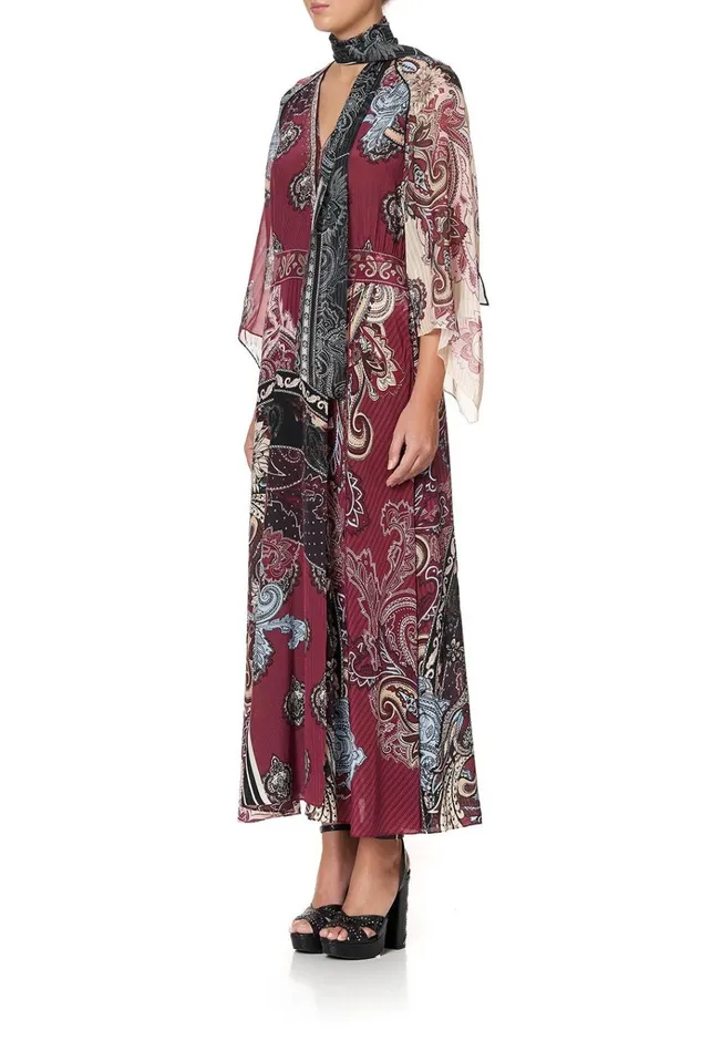 Camilla Wedding Guest Dresses Women Wrap Dress With Neck Tie Tale Of The Fire Bird