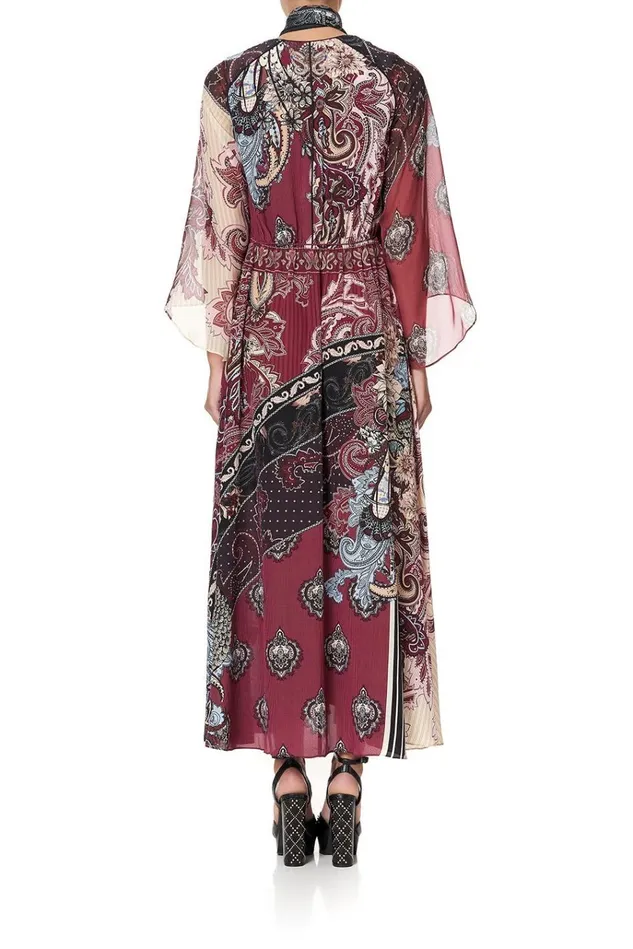 Camilla Wedding Guest Dresses Women Wrap Dress With Neck Tie Tale Of The Fire Bird