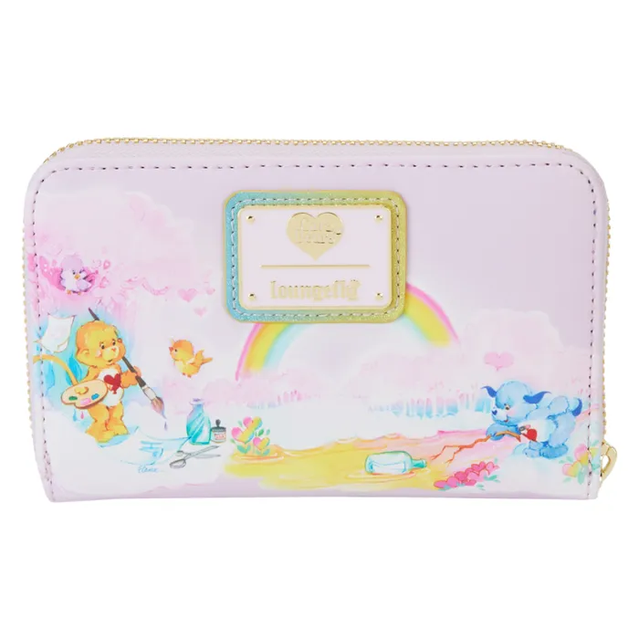Care Bear Cousins Forest Of Feelings Zip Around Wallet Unisex Loungefly Bags and Wallets Care Bear Cousins Forest Of Feelings Zip Around Wallet Unisex Loungefly Bags and Wallets