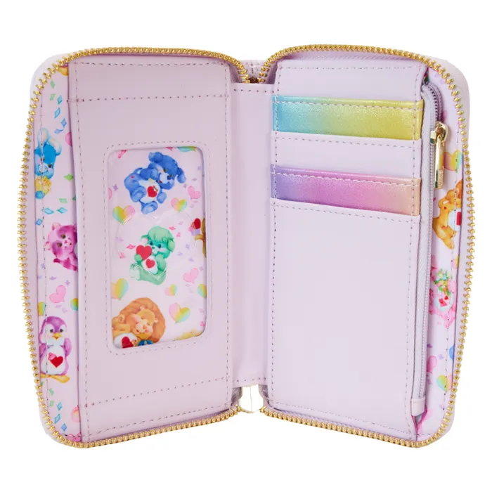Care Bear Cousins Forest Of Feelings Zip Around Wallet Unisex Loungefly Bags and Wallets Care Bear Cousins Forest Of Feelings Zip Around Wallet Unisex Loungefly Bags and Wallets