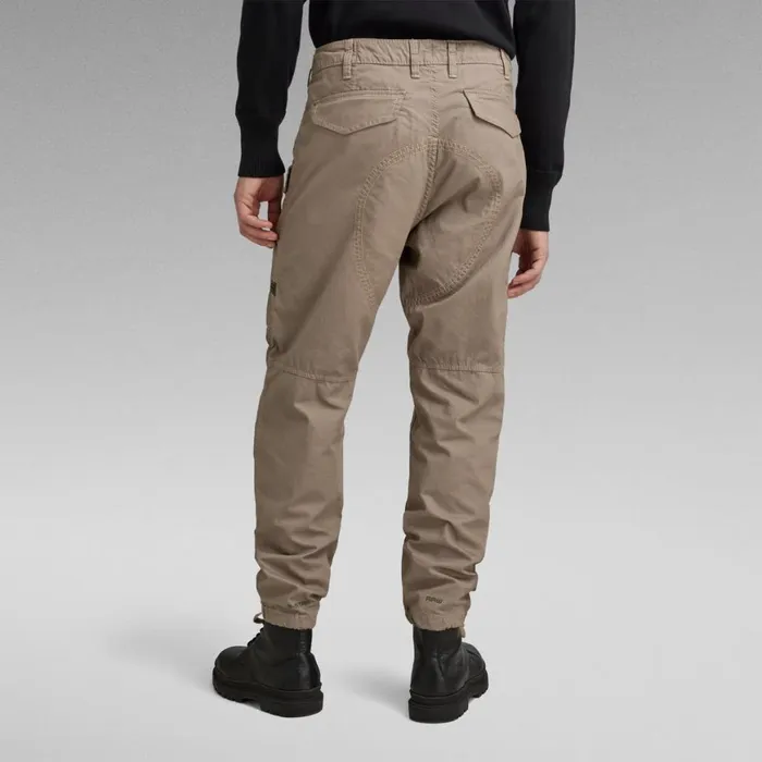 Cargos and Chinos Men GStar RAW Long Pocket Zip Relaxed Tapered Cargo Pants Turf