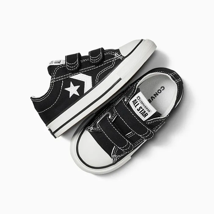 Converse EasyOn EasyOff Star Player 76 EasyOn Blackvintage Whiteegret 8211 KidsWomenMen