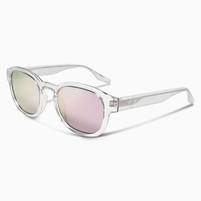 Converse Hats and Sunglasses Fluidity Round Sunglasses Crystal Clear 8211 MenWomen Converse Hats and Sunglasses Fluidity Round Sunglasses Crystal Clear 8211 MenWomen