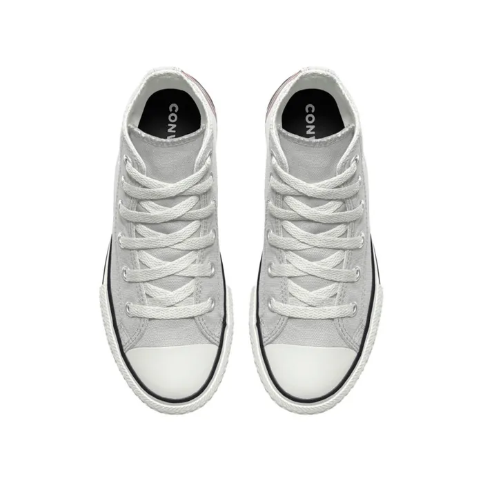 Converse High Top Custom Chuck Taylor All Star By You Grey Rainbow 8211 Kids