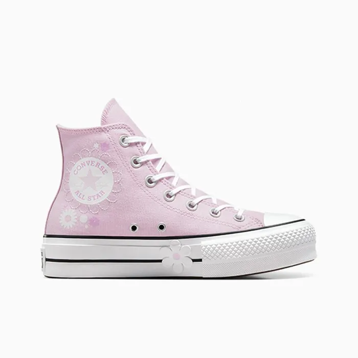 Converse Lift Platforms Chuck Taylor All Star Lift Platform Floral Stardust Lilacwhiteblack 8211 Women Converse Lift Platforms Chuck Taylor All Star Lift Platform Floral Stardust Lilacwhiteblack 8211 Women