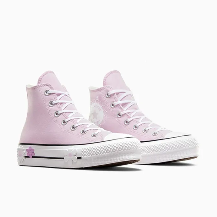 Converse Lift Platforms Chuck Taylor All Star Lift Platform Floral Stardust Lilacwhiteblack 8211 Women