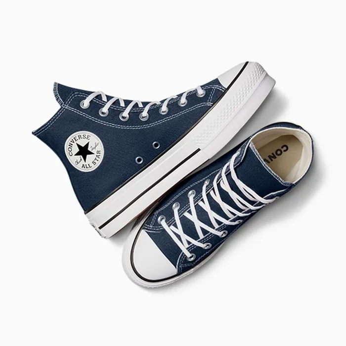 Converse Lift Platforms Chuck Taylor All Star Lift Platform Navywhiteblack 8211 Women