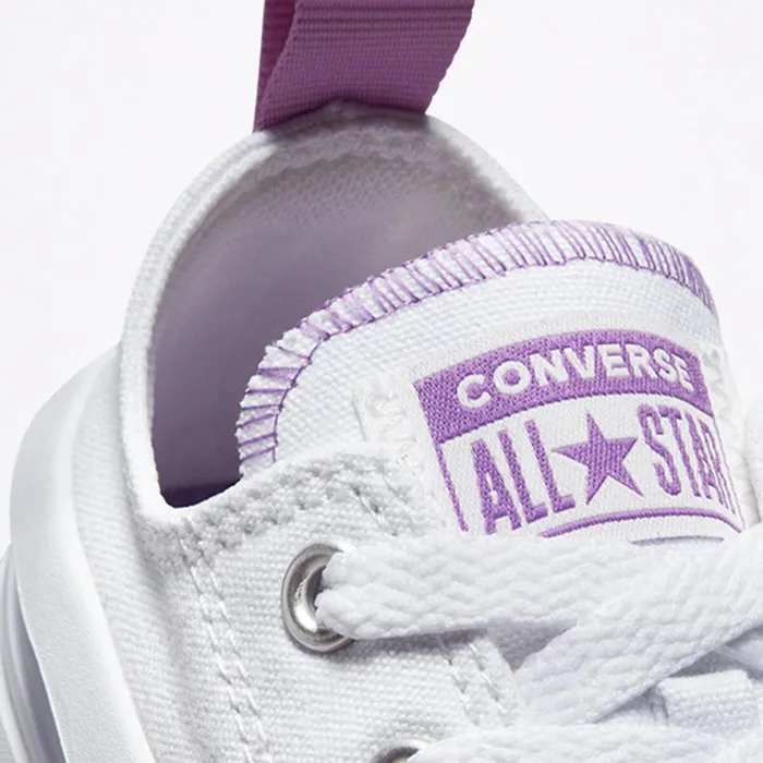 Converse Low Top Chuck Taylor All Star Move Platform Whitepixel Purplewhite 8211 Kids