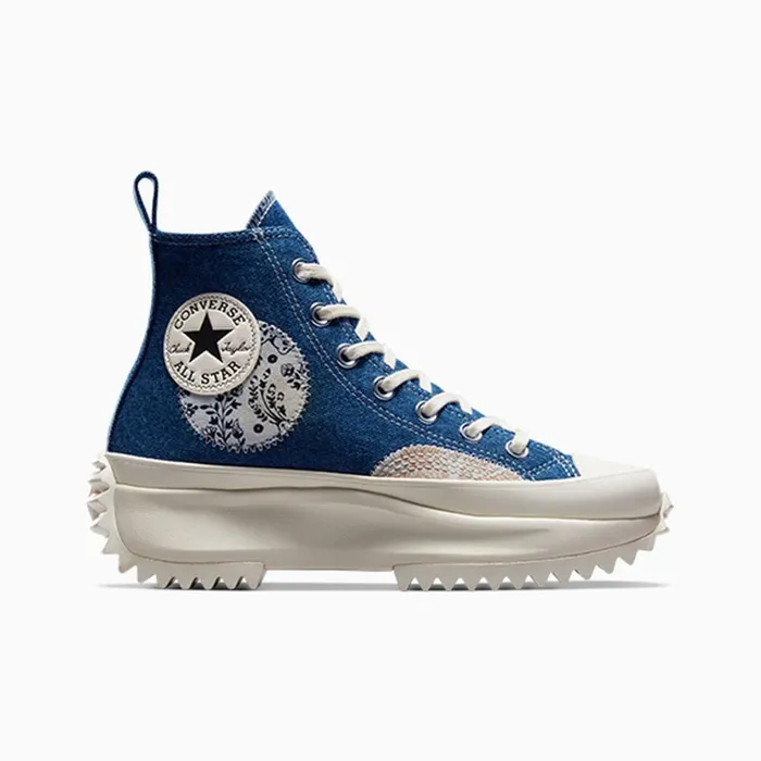 Converse Run Star Run Star Hike Platform Denim Patchwork Blueblueegret 8211 Women Converse Run Star Run Star Hike Platform Denim Patchwork Blueblueegret 8211 Women