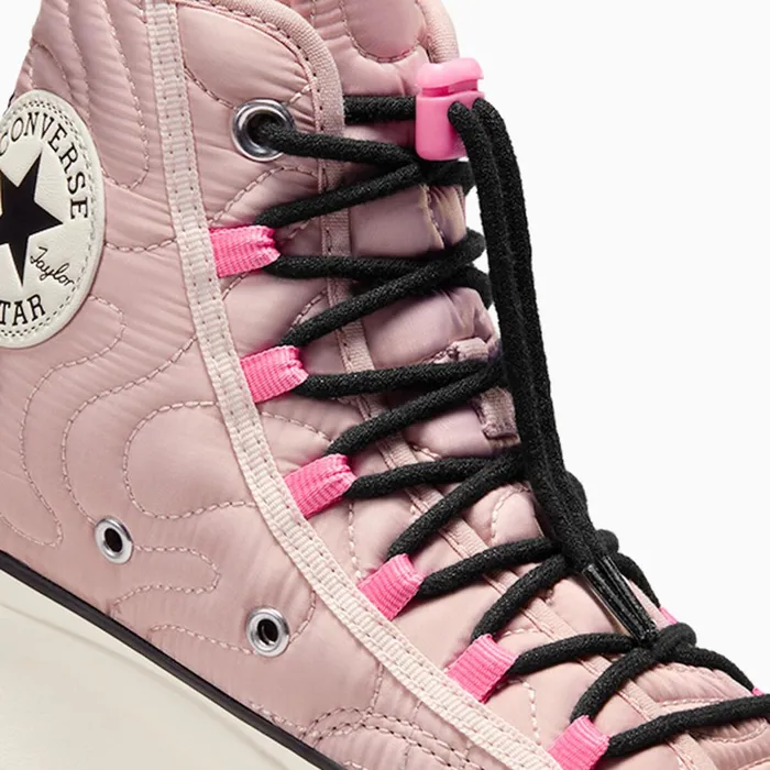 Converse Run Star Run Star Hike Platform Quilted Pink Sageegretblack 8211 Women