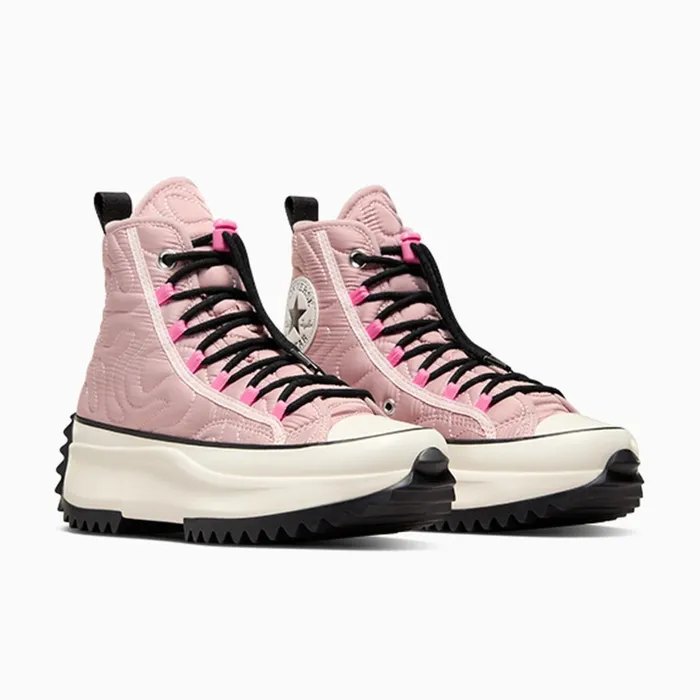 Converse Run Star Run Star Hike Platform Quilted Pink Sageegretblack 8211 Women