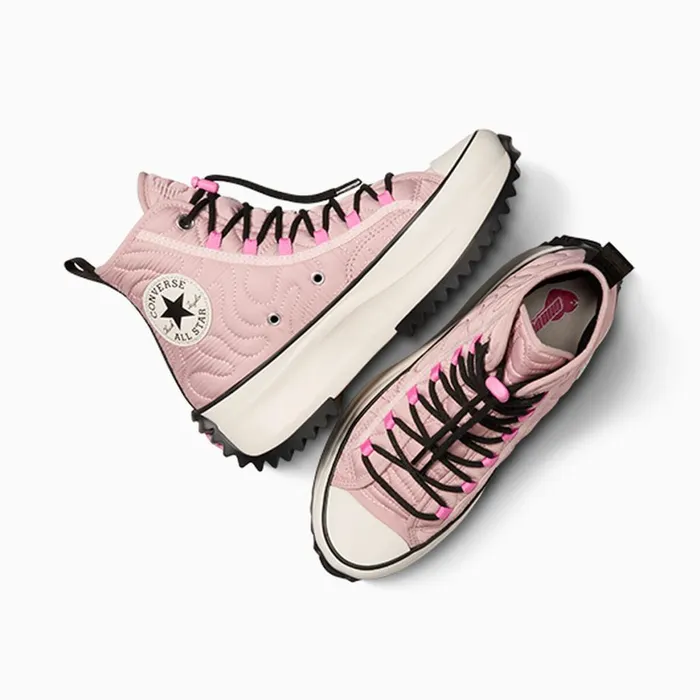 Converse Run Star Run Star Hike Platform Quilted Pink Sageegretblack 8211 Women