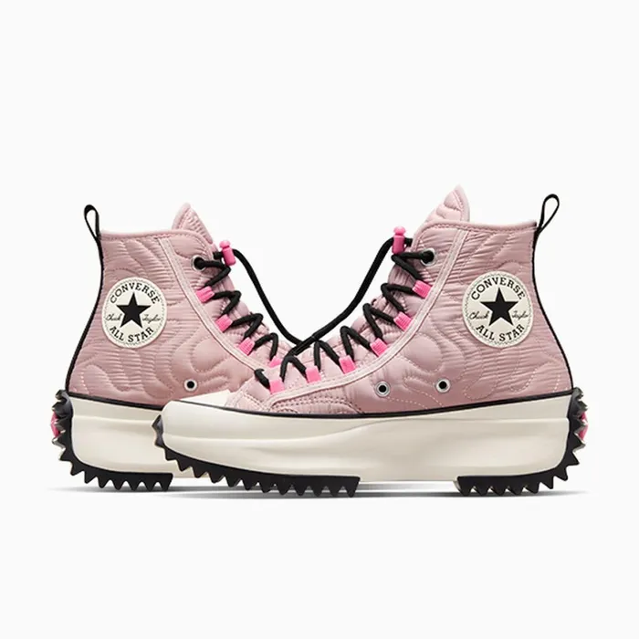 Converse Run Star Run Star Hike Platform Quilted Pink Sageegretblack 8211 Women