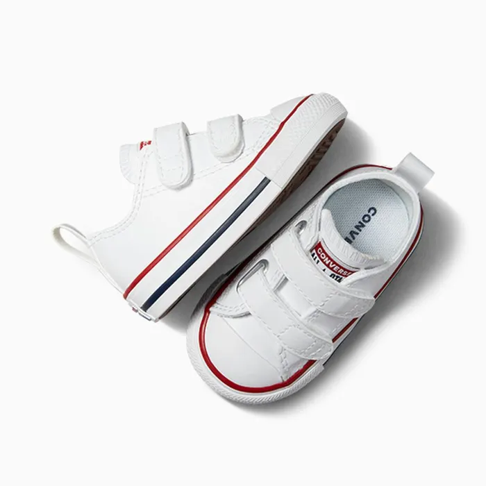 Converse SlipOns Chuck Taylor All Star EasyOn Leather White 8211 Kids