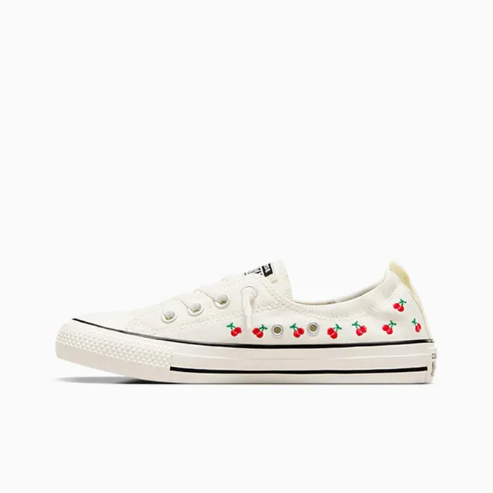 Converse SlipOns Chuck Taylor All Star Shoreline Cherry Egretredgreen 8211 Women